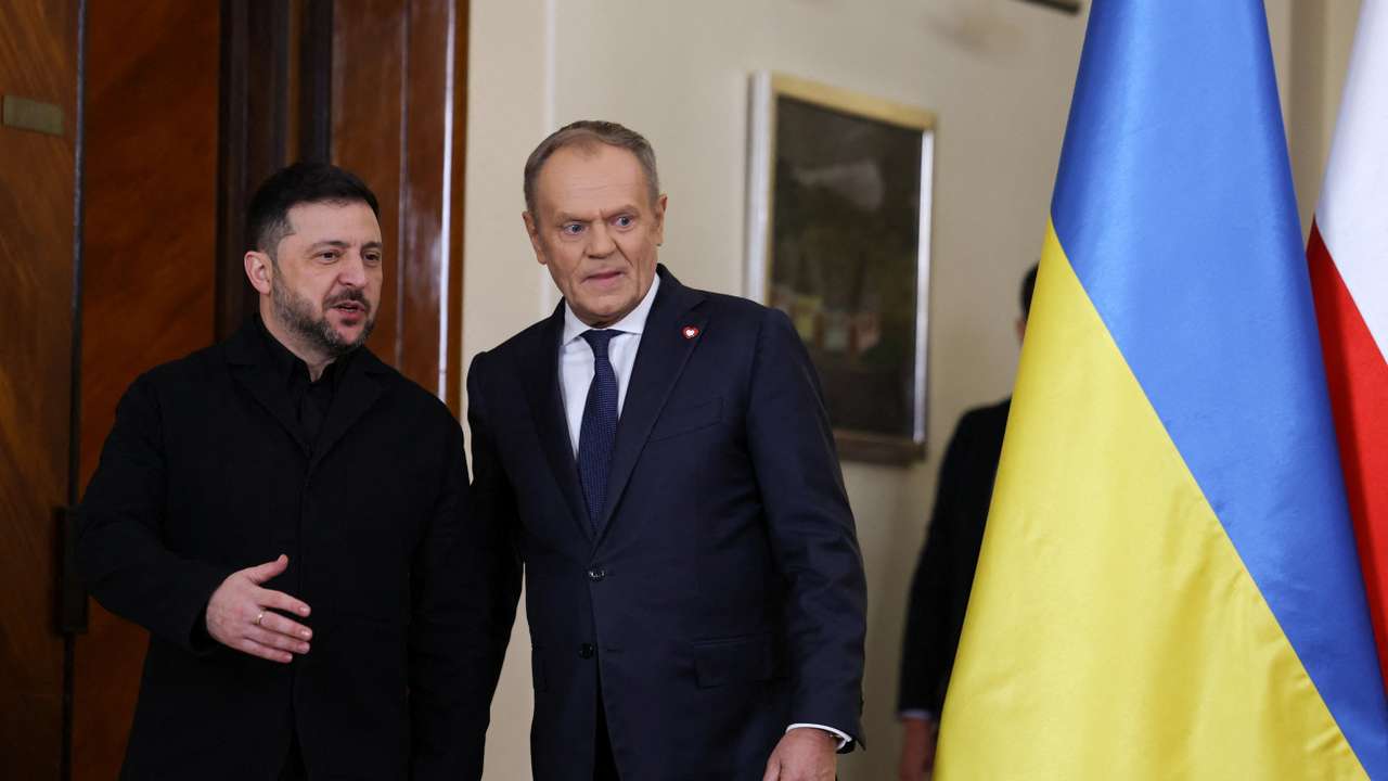 Ukrainian President Volodymyr Zelenskiy visits Poland