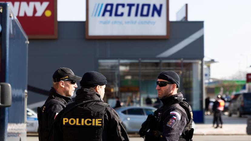 Knife attack in Hradec Kralove