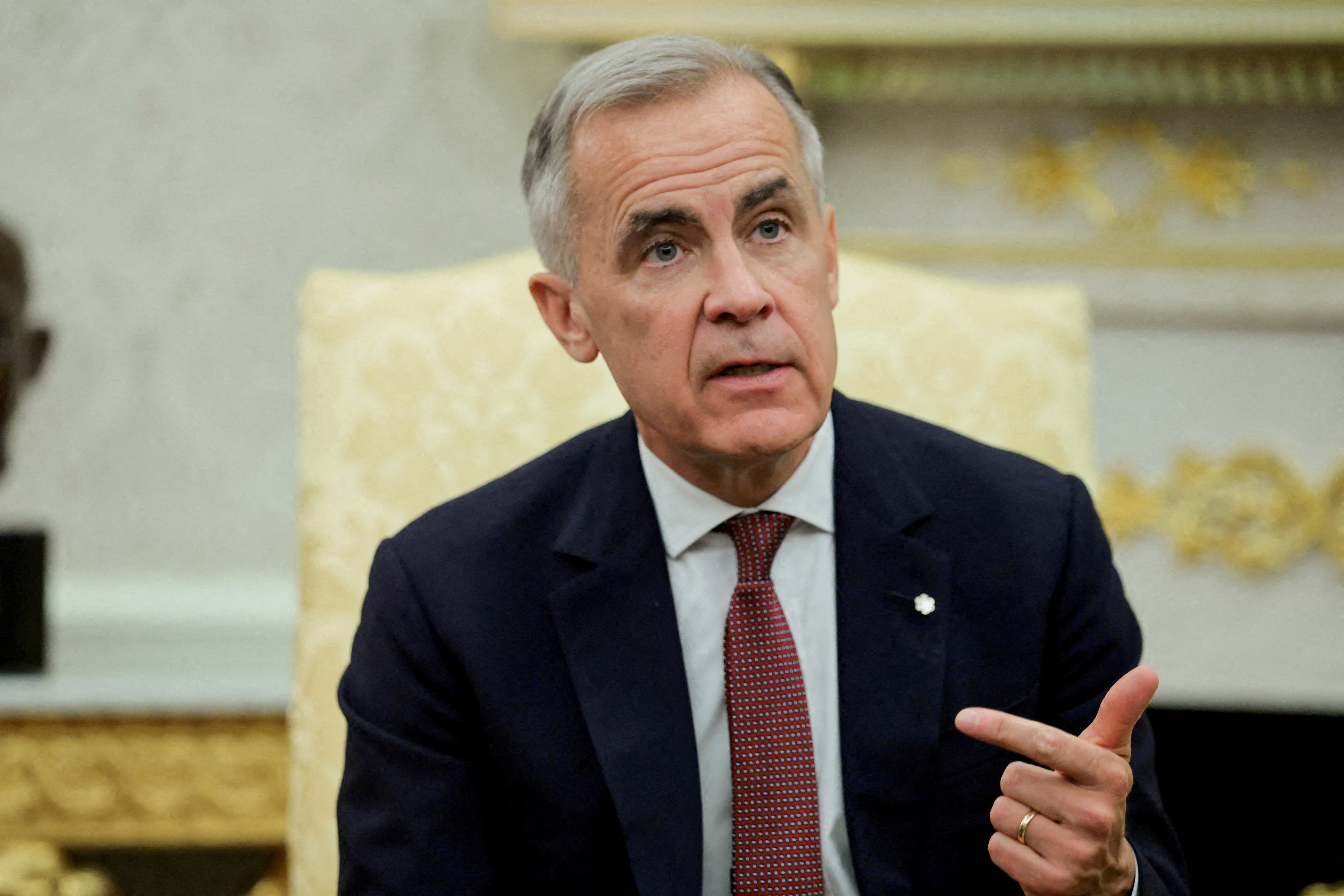 FILE PHOTO: Canada's Prime Minister Mark Carney visits Washington, D.C.