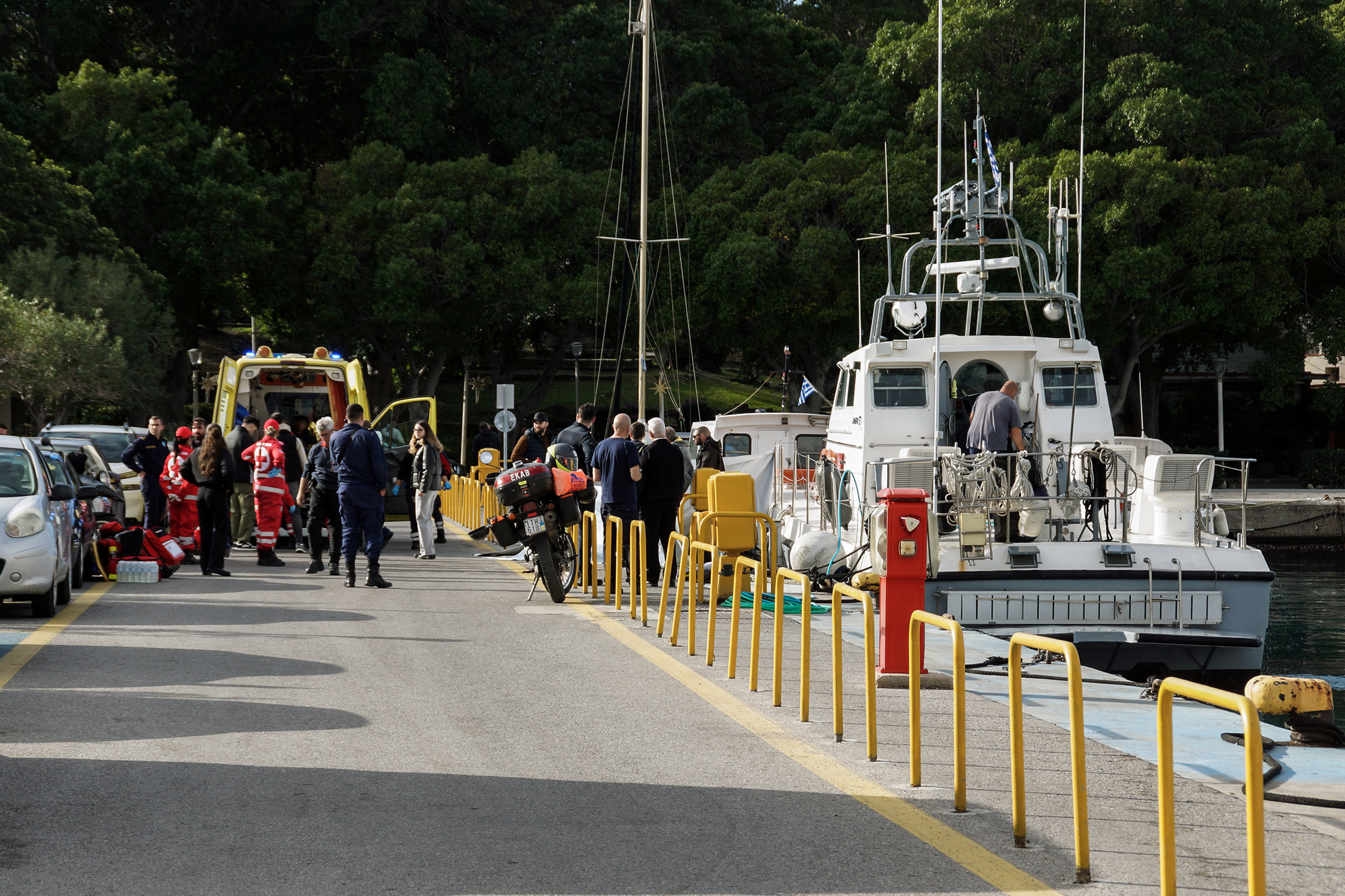 Greek coastguard recovers bodies of eight migrants after collision off Rhodes