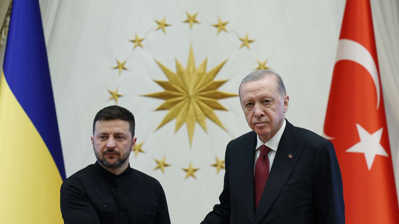 Turkey's President Erdogan meets with Ukrainian President Zelenskiy in Ankara