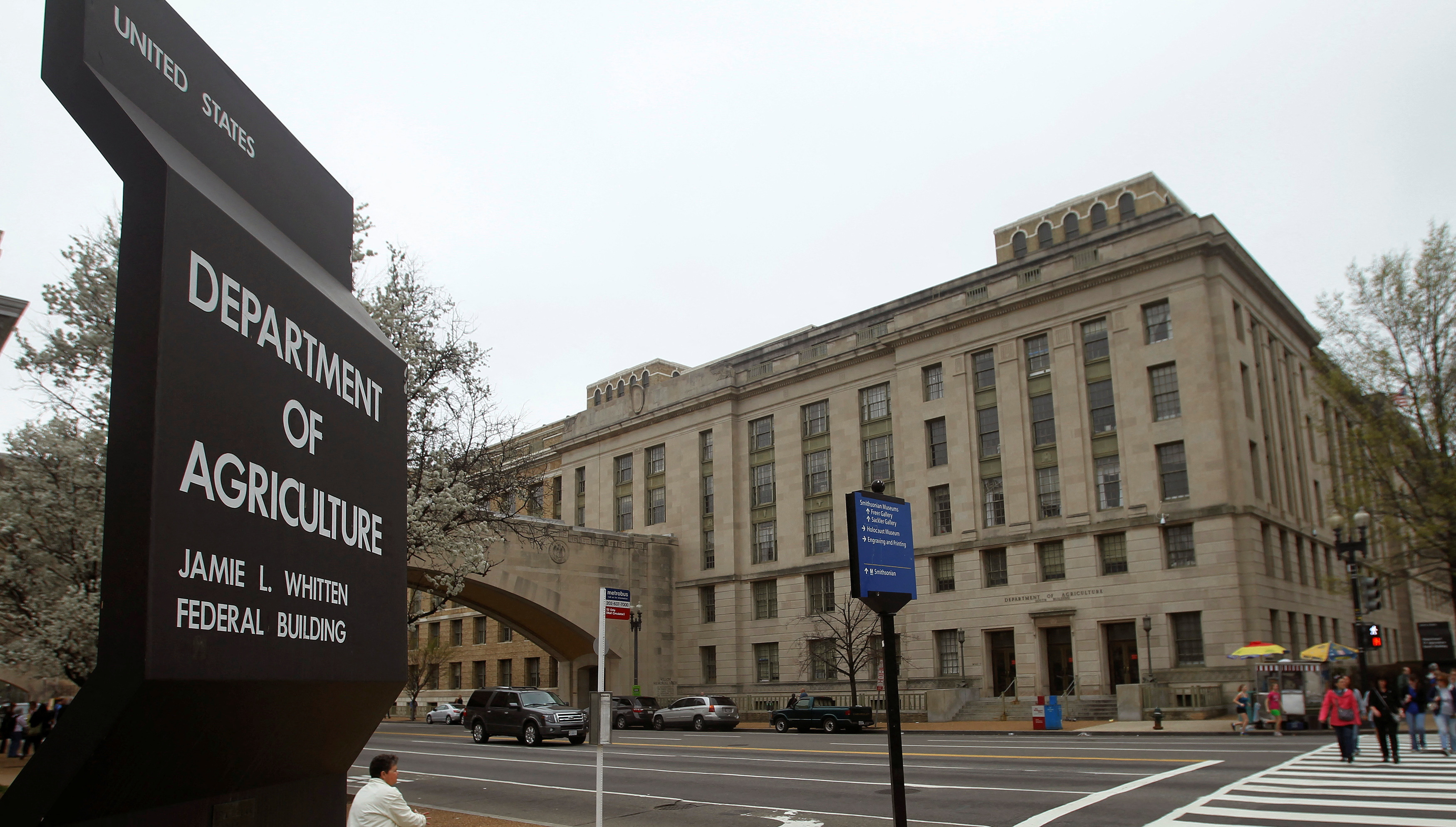 FILE PHOTO: The U.S. Department of Agriculture is seen in Washington