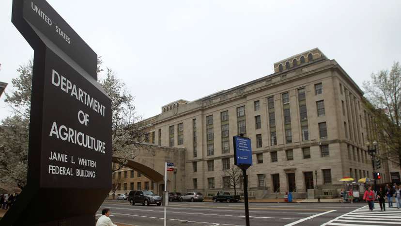 FILE PHOTO: The U.S. Department of Agriculture is seen in Washington