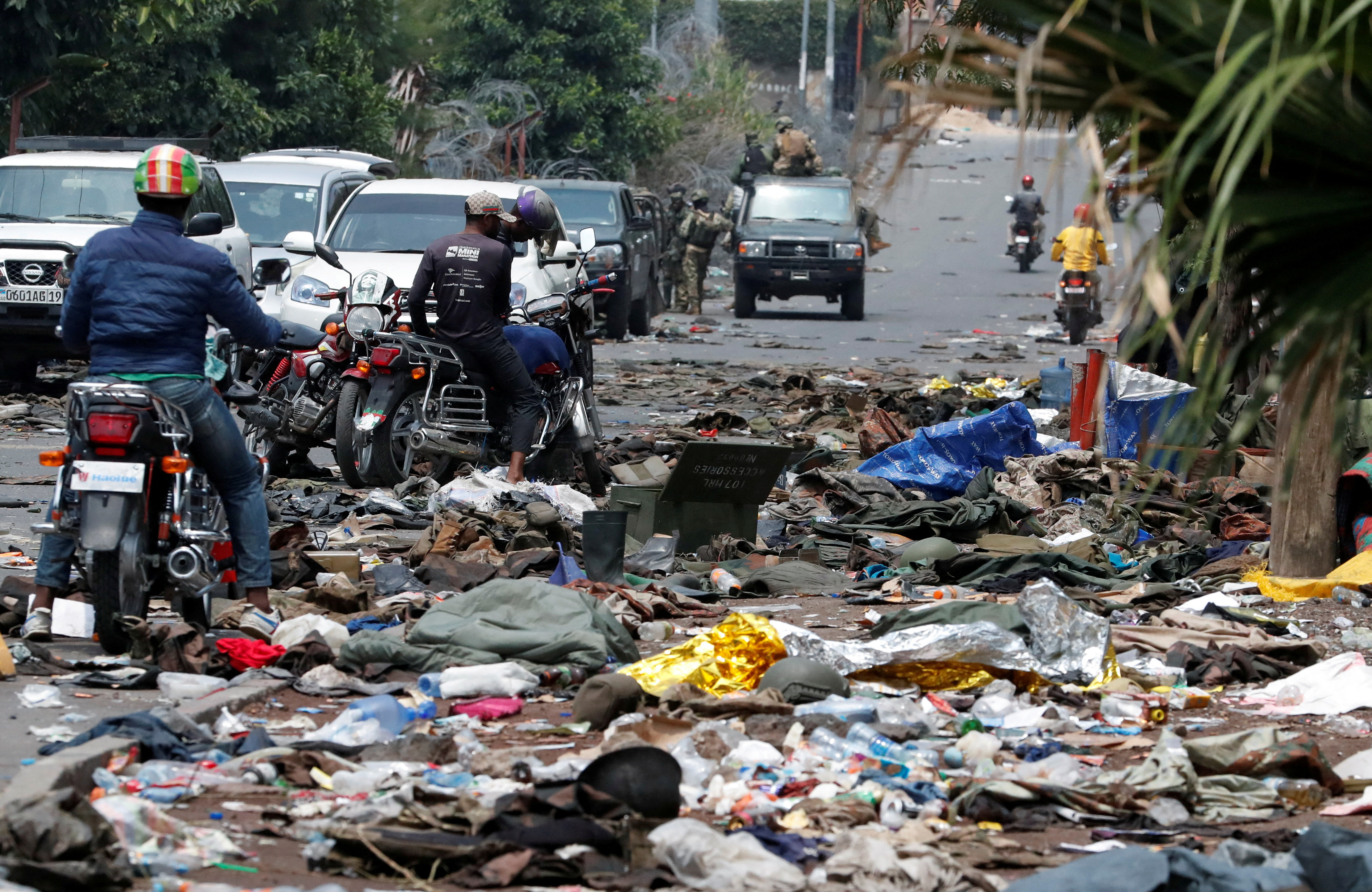FILE PHOTO: Members of the M23 rebel group in Goma