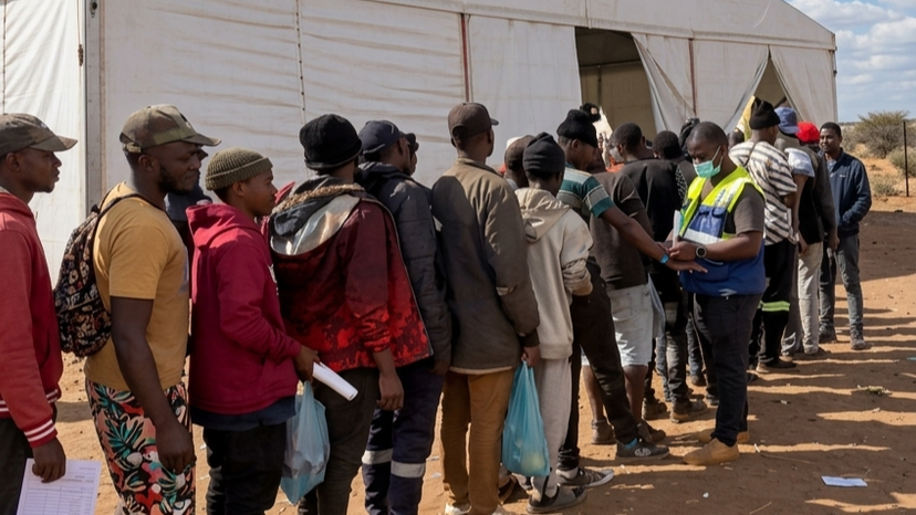 Migrants Flee South Africa