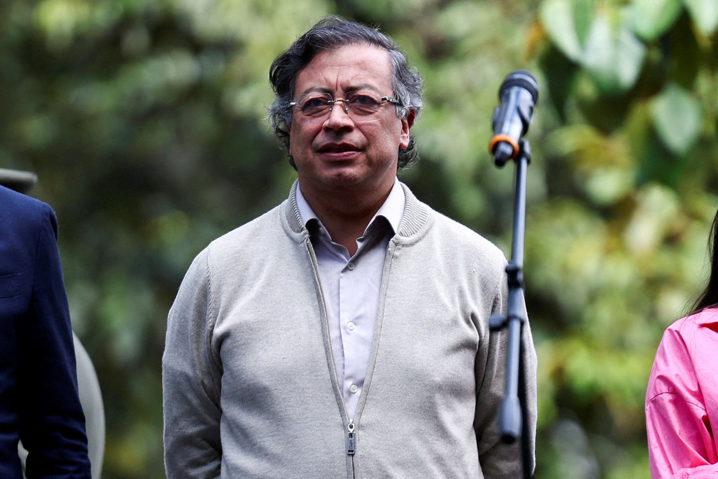 FILE PHOTO: Colombia's President Gustavo Petro in Bogota