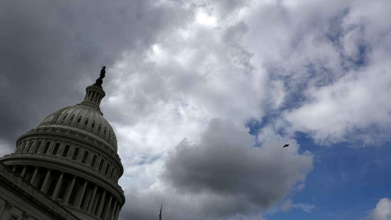 The U.S. Capitol Rotunda on Capitol Hill in Washington
