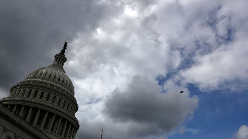 The U.S. Capitol Rotunda on Capitol Hill in Washington