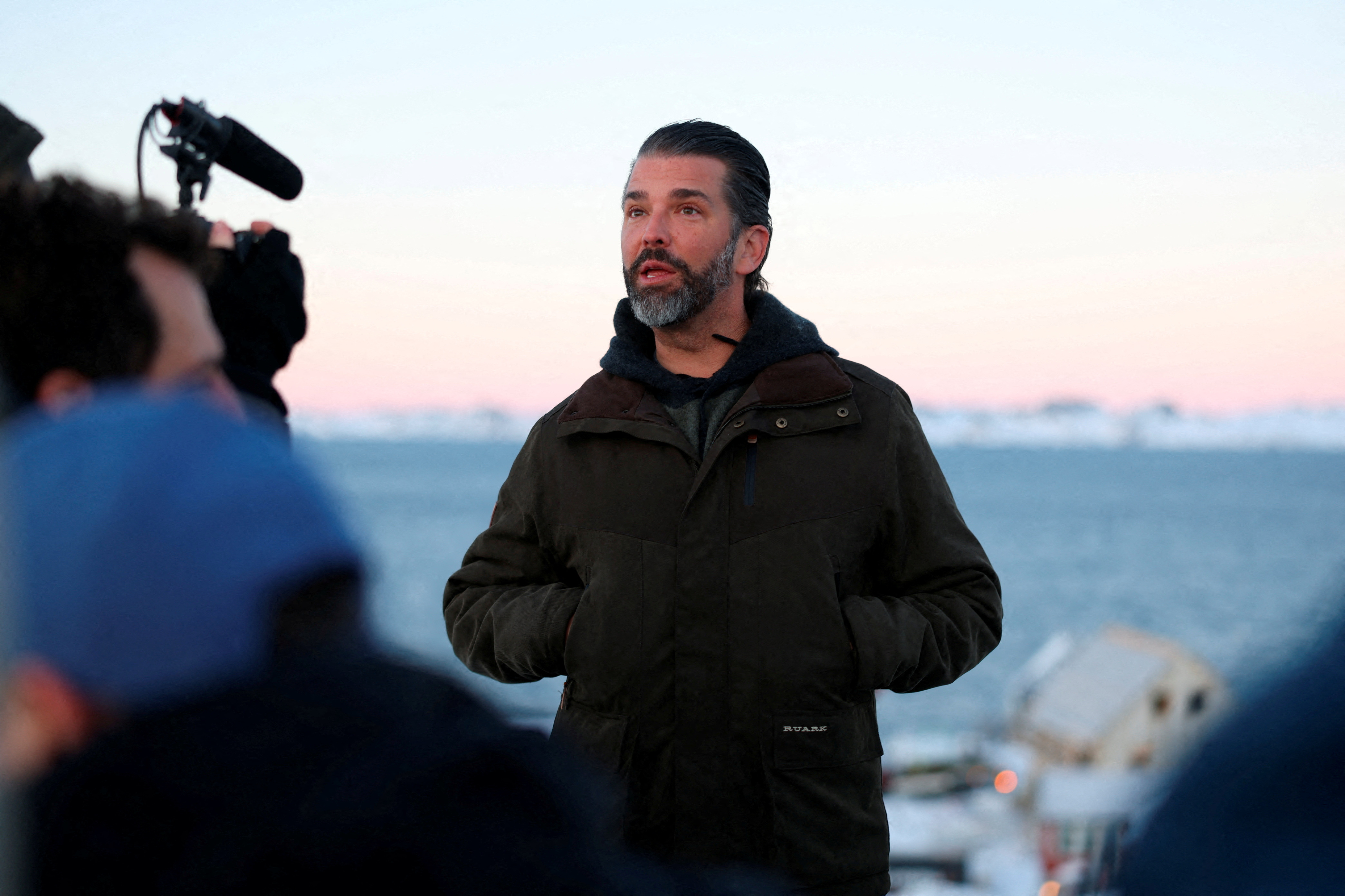 Donald Trump Jr. visits Nuuk