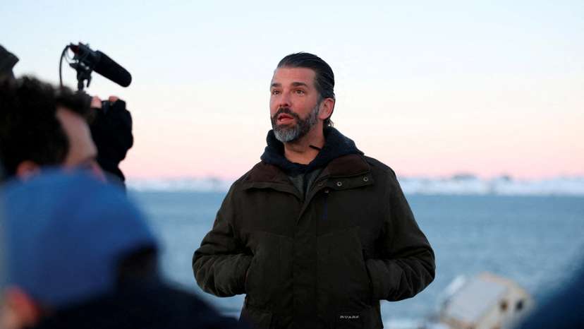 Donald Trump Jr. visits Nuuk