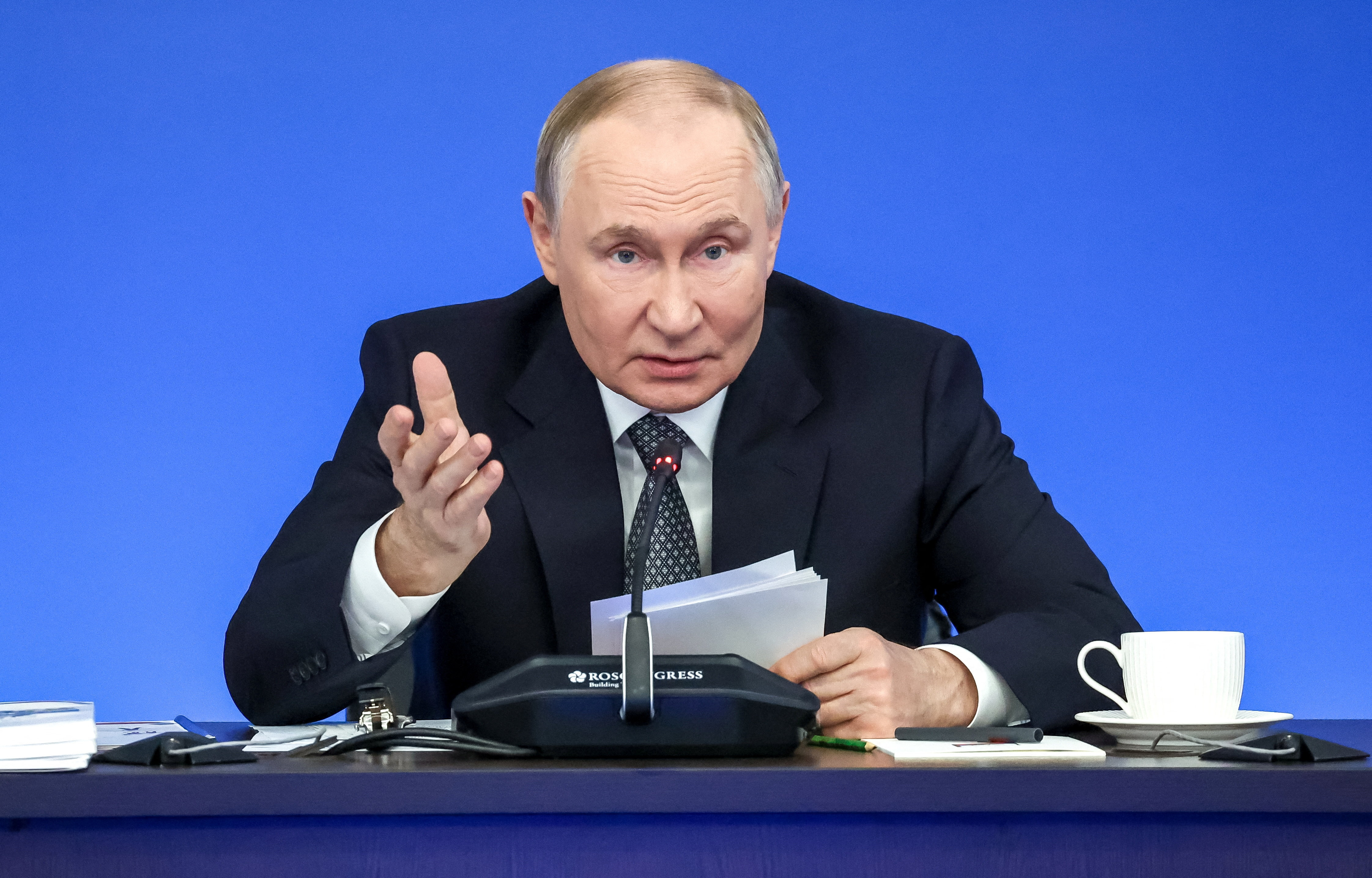Russian President Vladimir Putin visits Samara