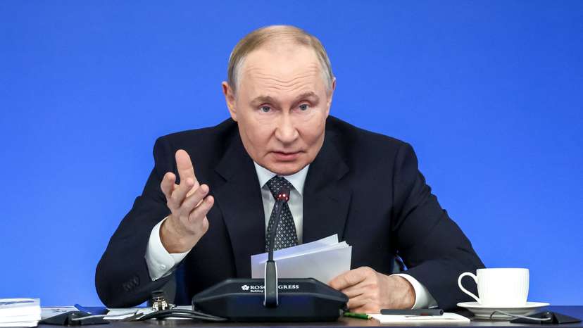 Russian President Vladimir Putin visits Samara