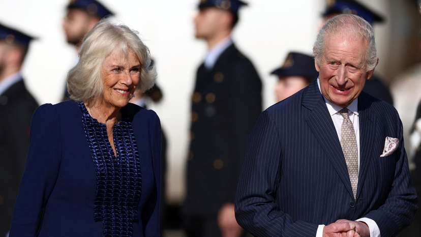 Britain's King Charles visits Italy