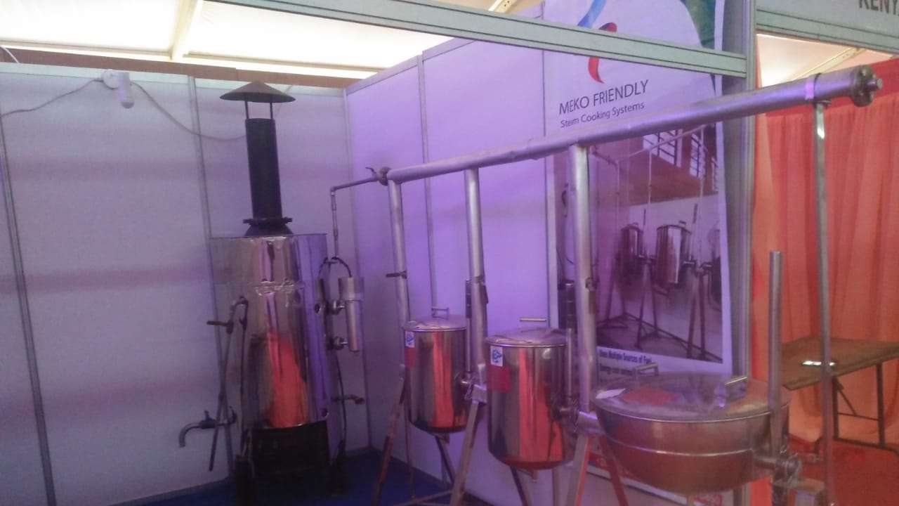 The innovative Meko friendly steam cooking system manufactured by Faith Engineering works