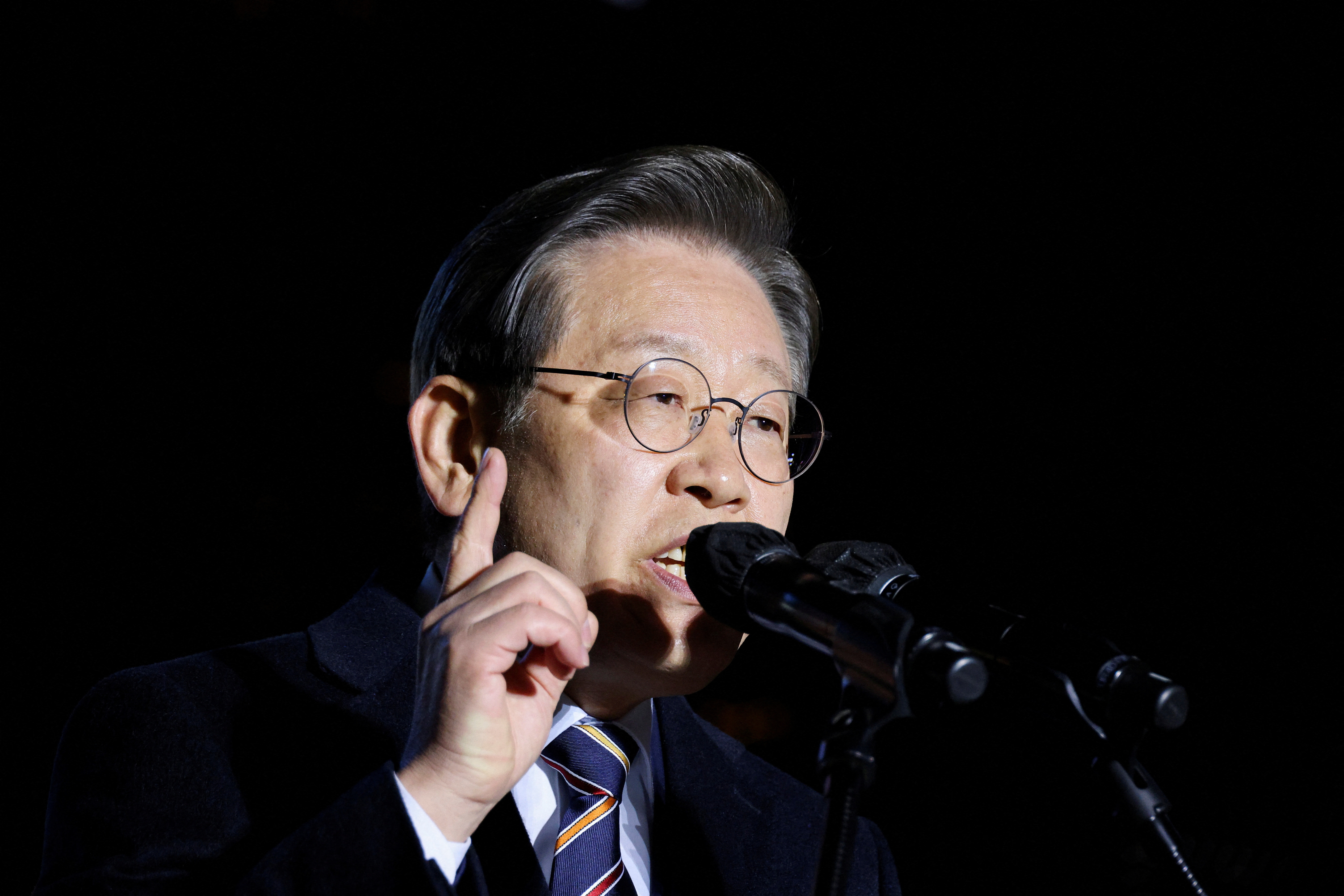 FILE PHOTO: Upcoming presidential election in South Korea