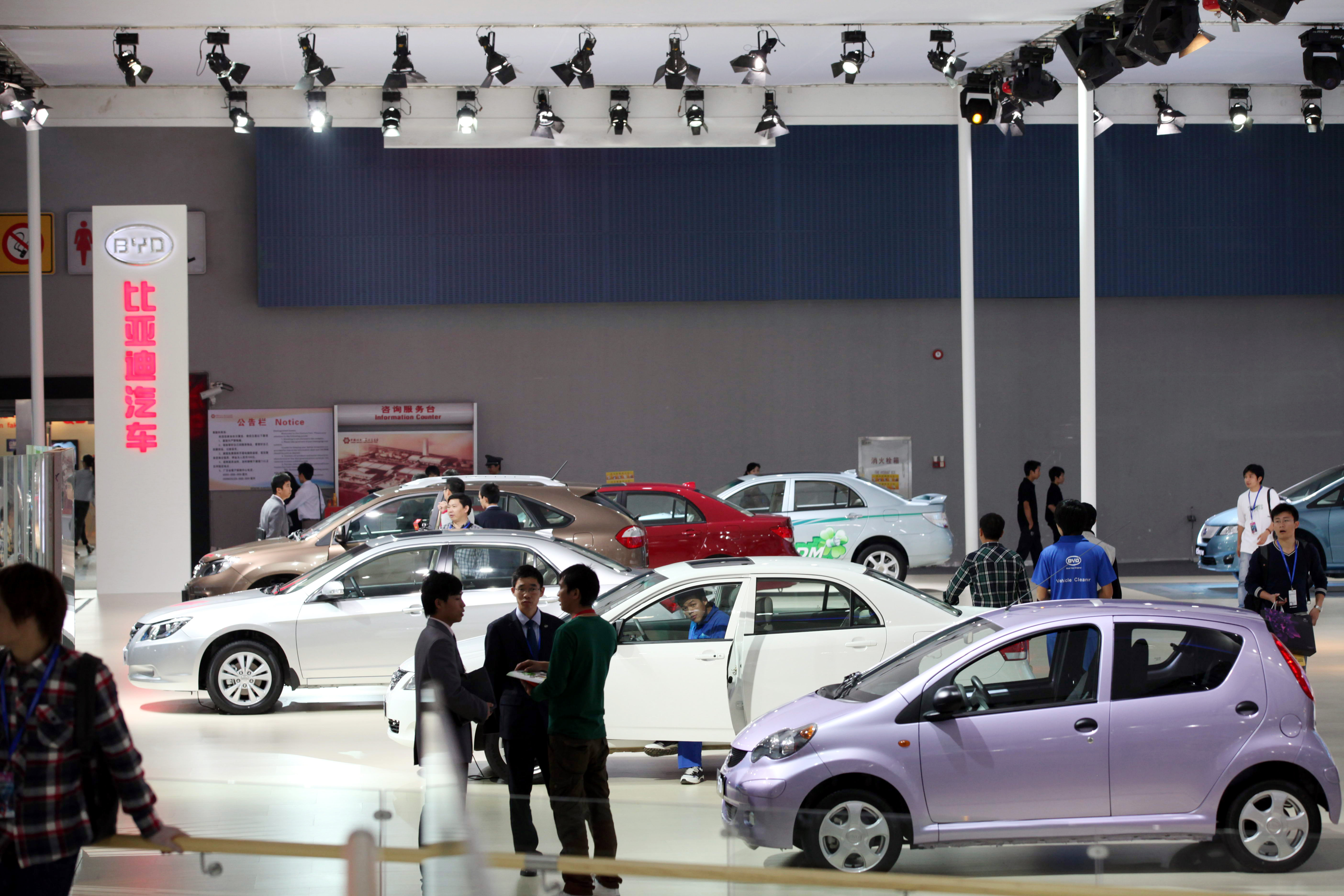 China dominates the electric car trade