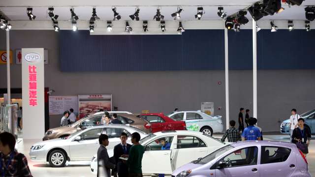 BYD vehicles