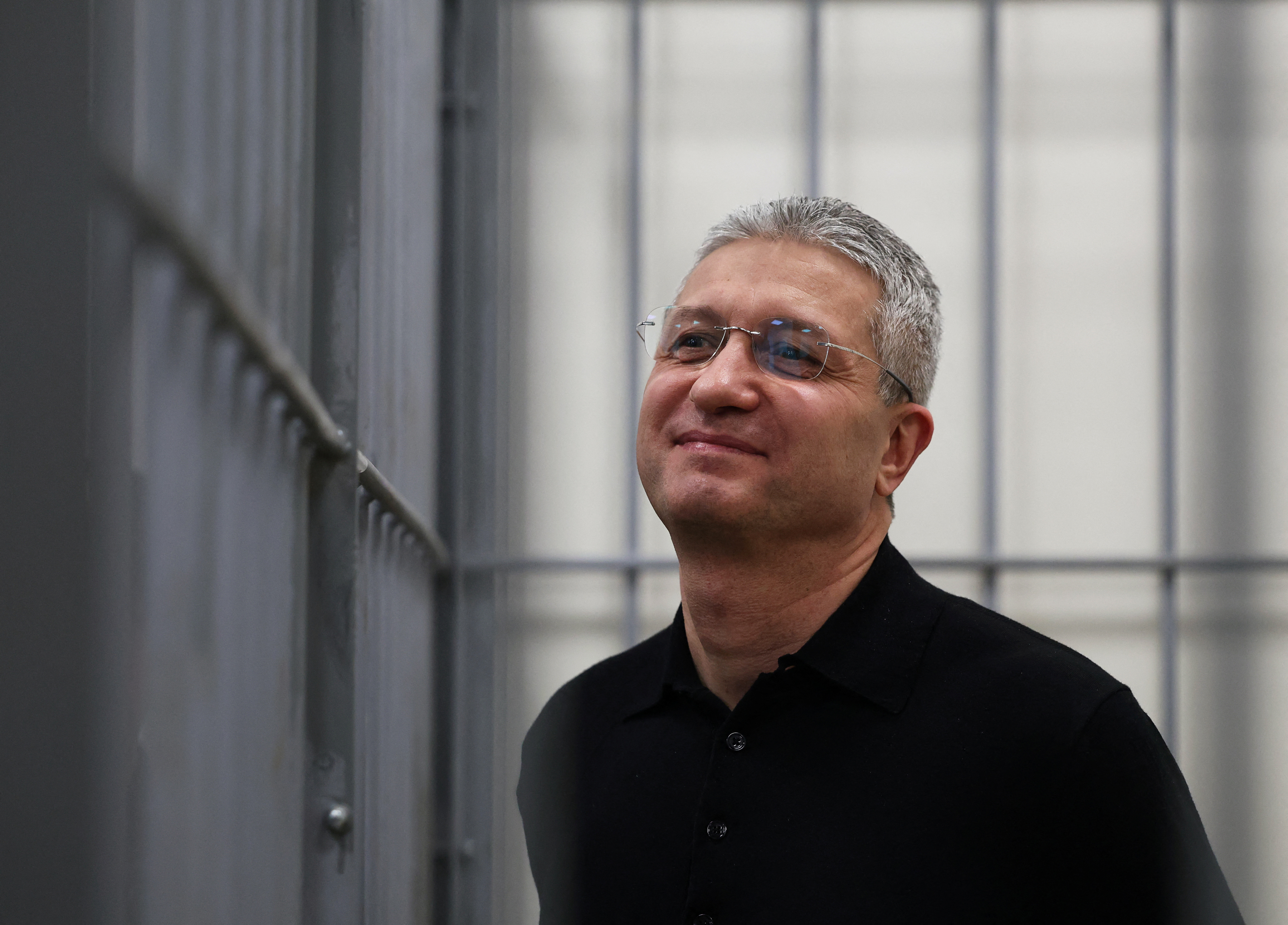 Former Russia's deputy defence minister Ivanov attends a court hearing in Moscow