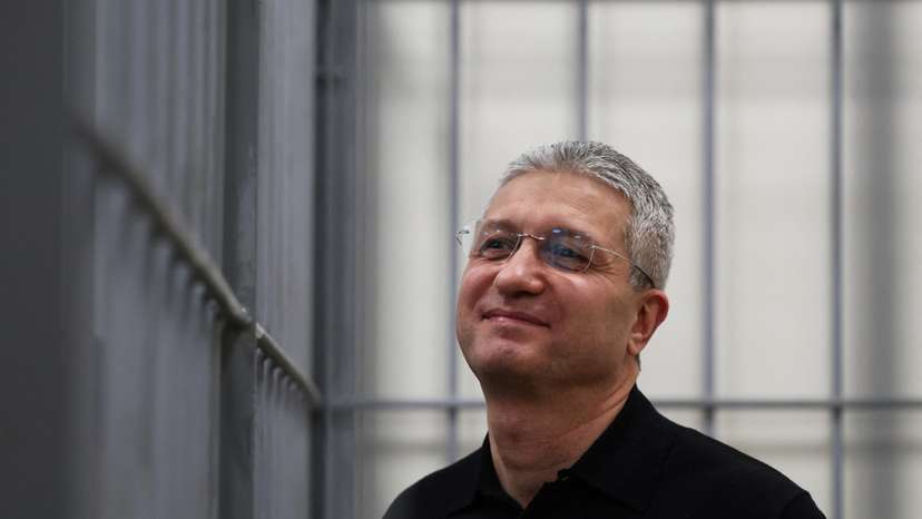 Former Russia's deputy defence minister Ivanov attends a court hearing in Moscow