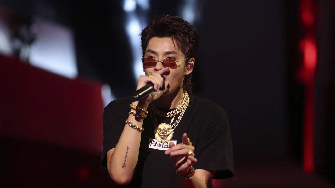 FILE PHOTO: Kris Wu performs at the iHeartRadio MuchMusic Video Awards (MMVA) in Toronto