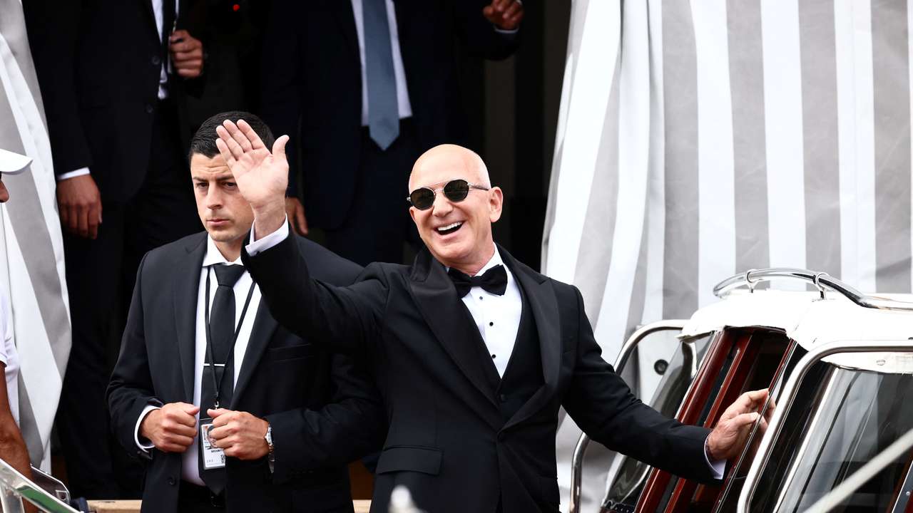 Anticipated wedding of Amazon founder Jeff Bezos and Lauren Sanchez in Italy