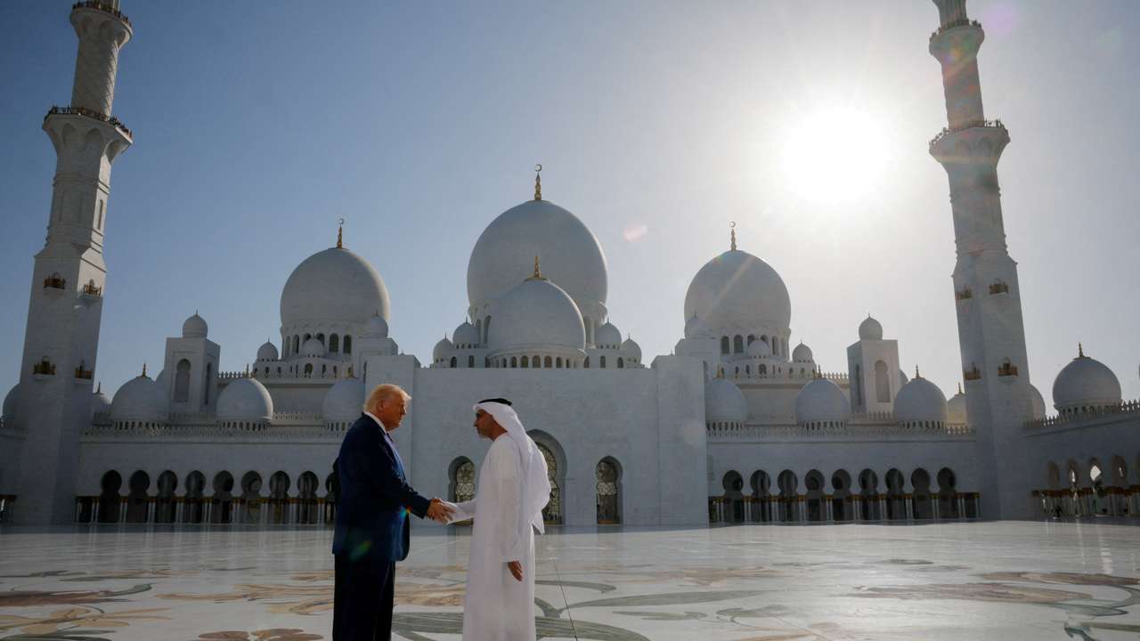 U.S. President Trump visits UAE