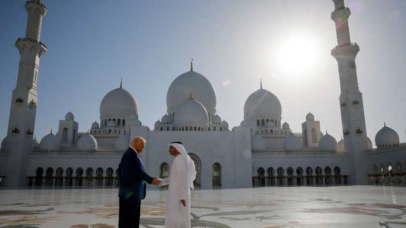 U.S. President Trump visits UAE