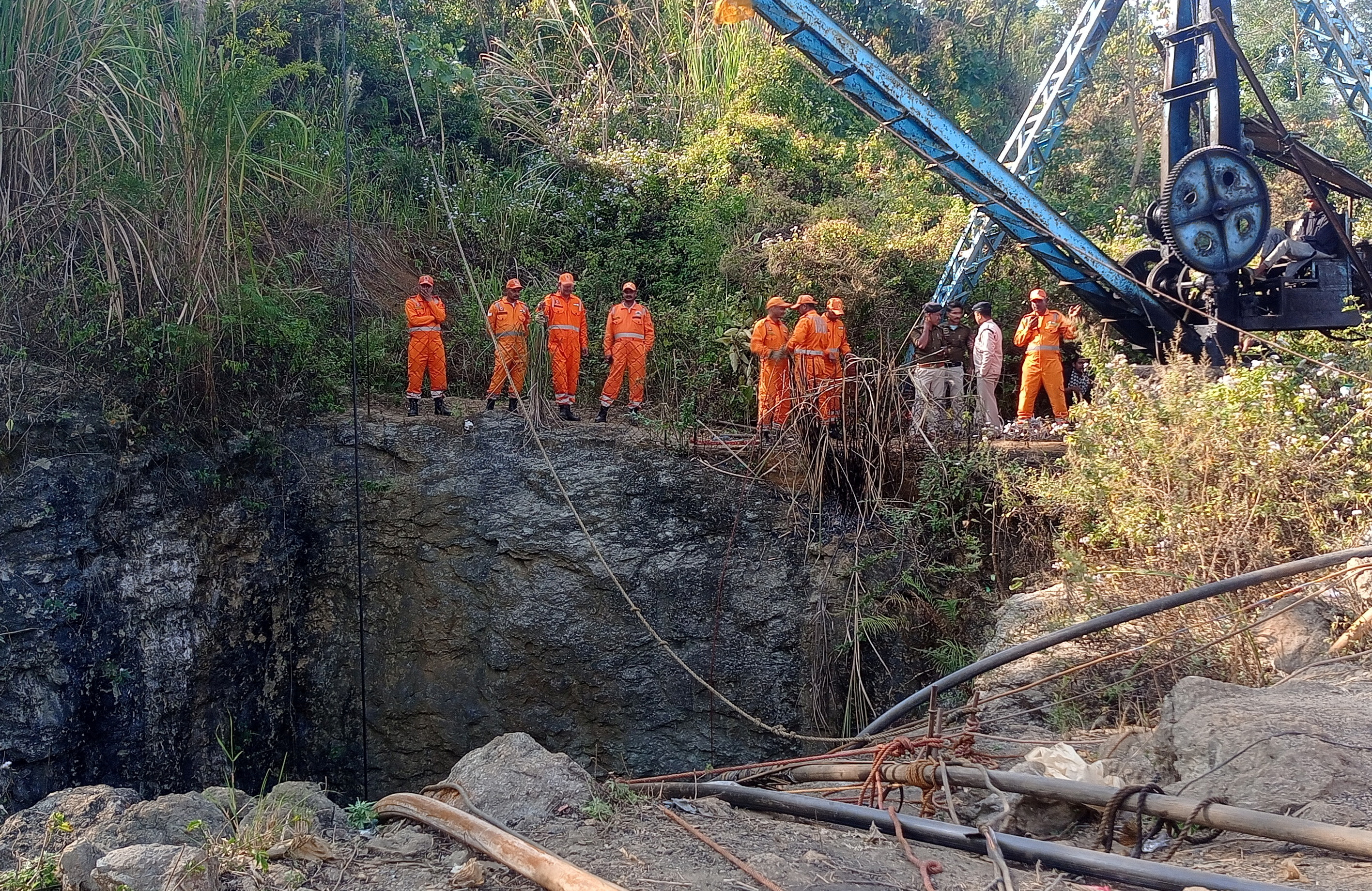 Rescue operation for miners in Umrangso