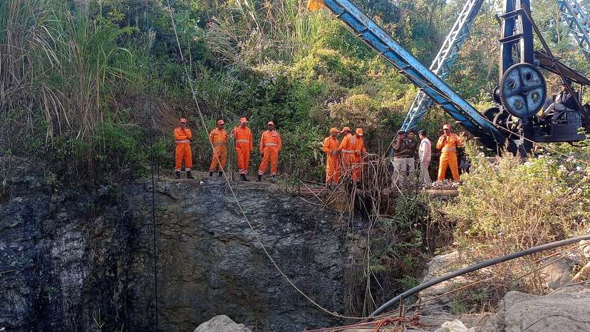 Rescue operation for miners in Umrangso