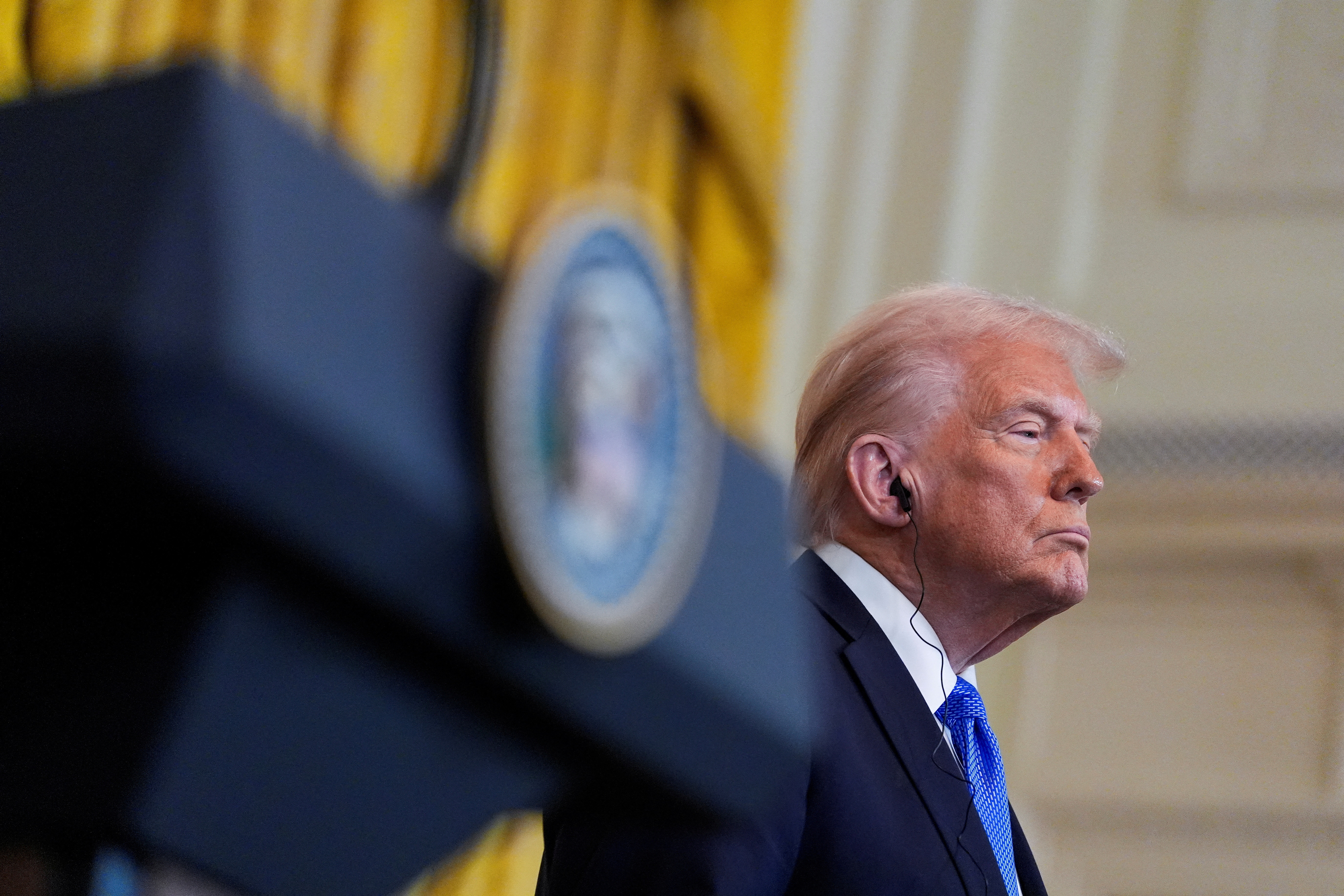 FILE PHOTO: U.S. President Donald Trump meets with Japan's Prime Minister Shigeru Ishiba at the White House
