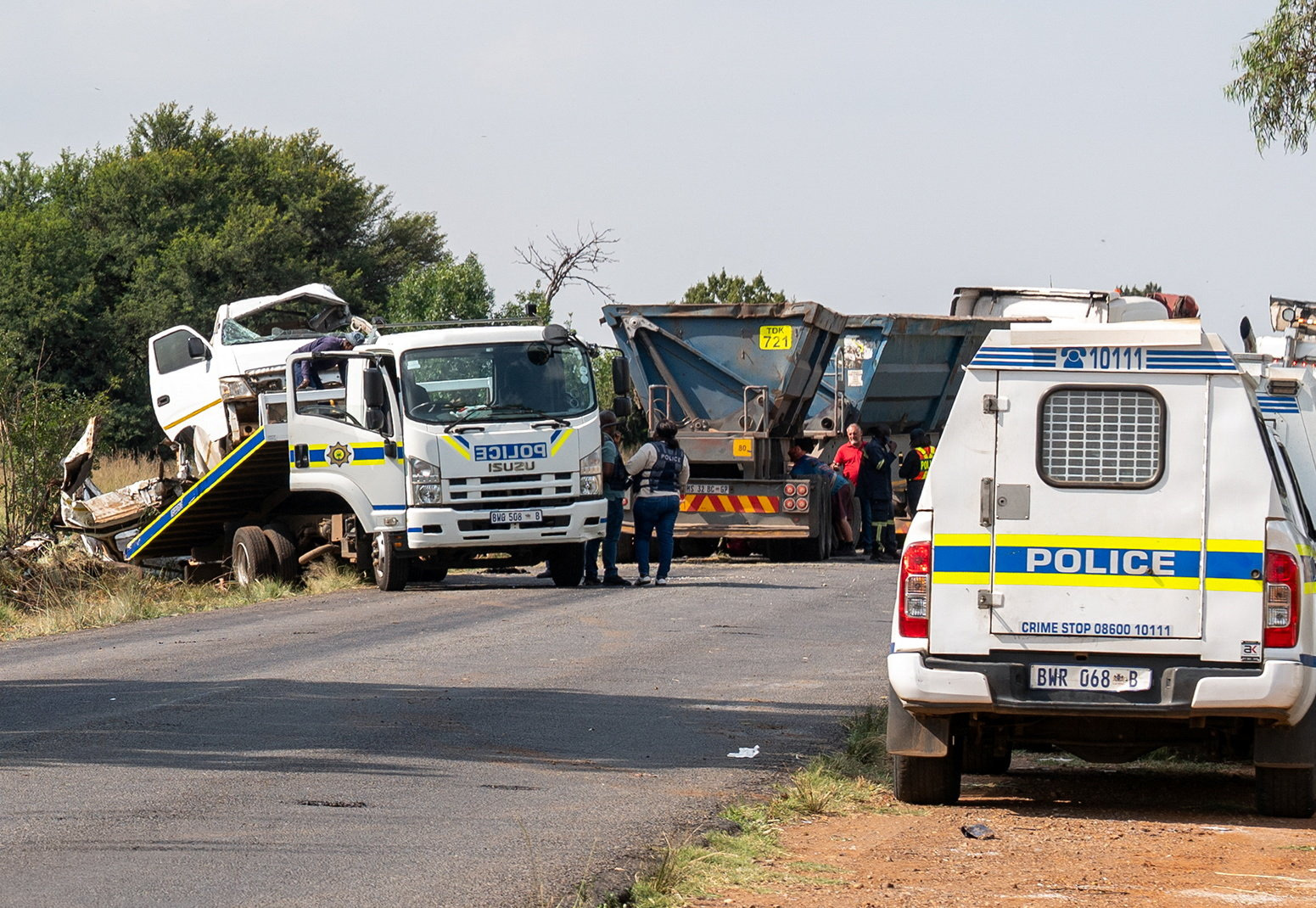 South Africa mourns 13 schoolchildren killed in minibus crash, in Johannesburg