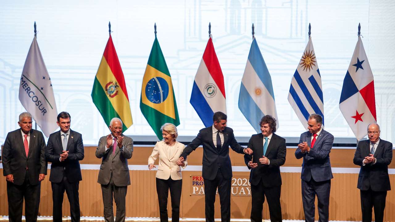 EU-Mercosur trade deal signing in Asuncion