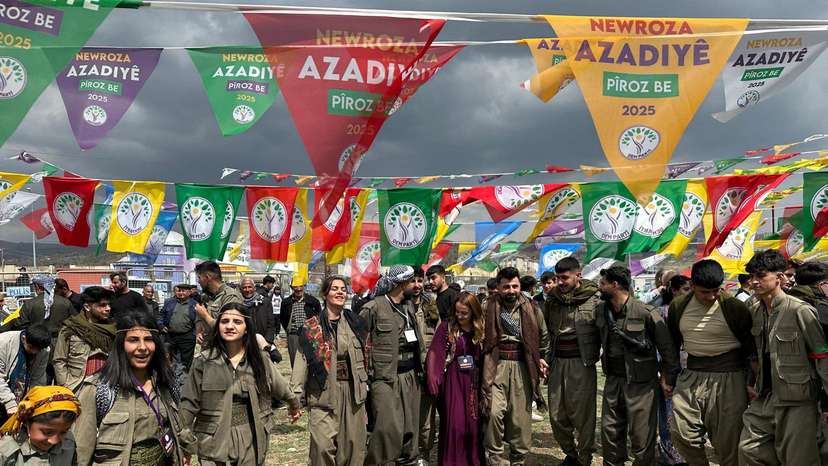Spring festival of Newroz celebration in Sirnak