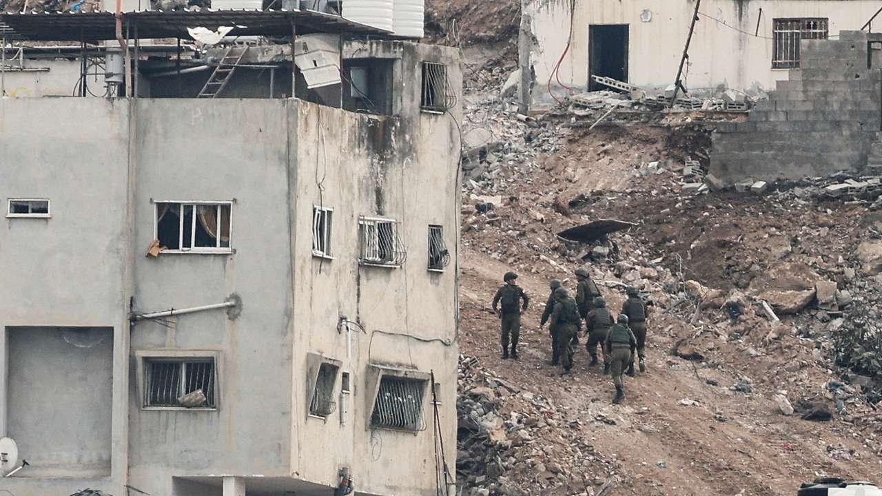 Israeli army operation in Jenin
