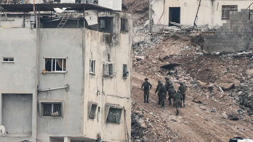 Israeli army operation in Jenin