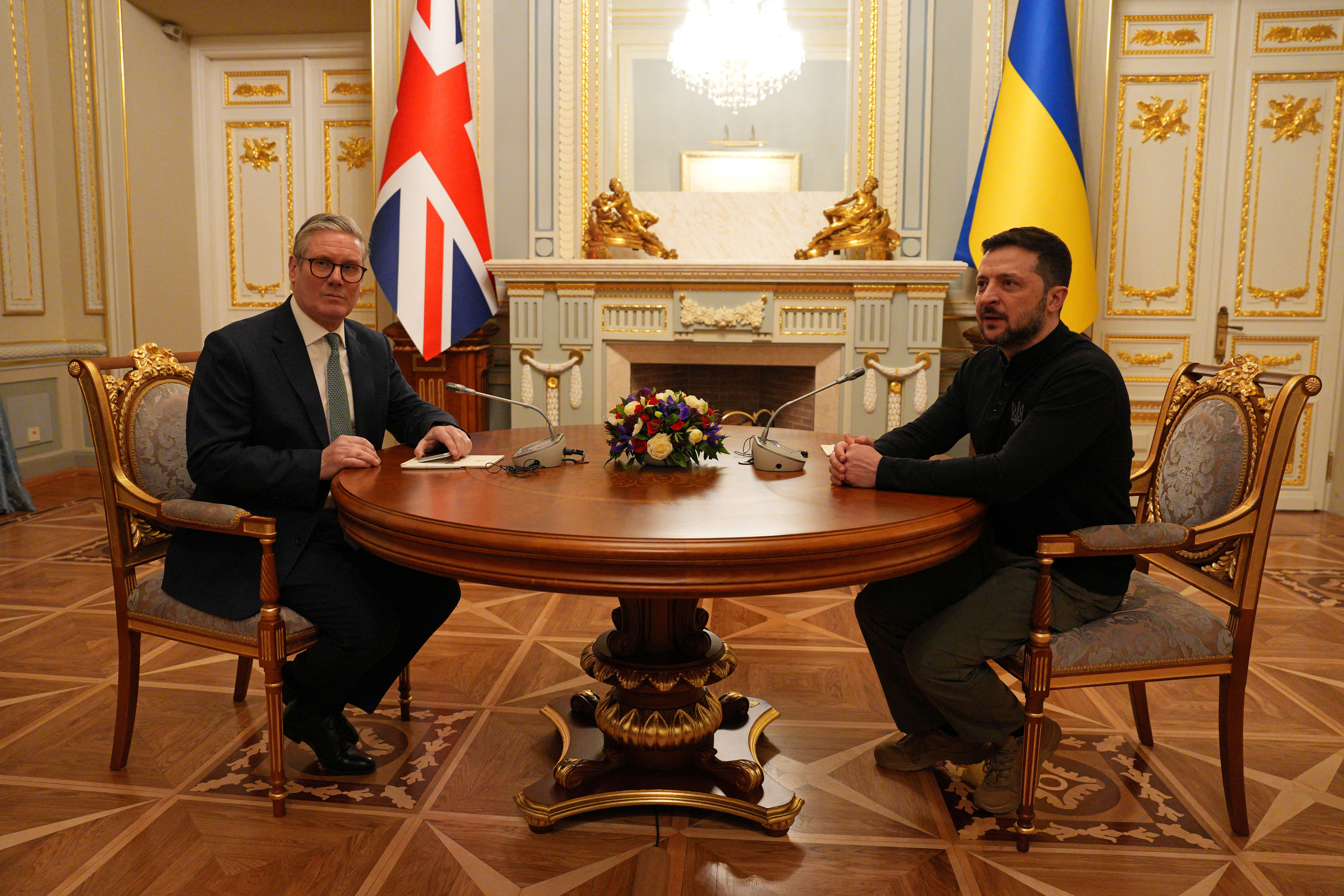 British Prime Minister Keir Starmer visits Ukraine