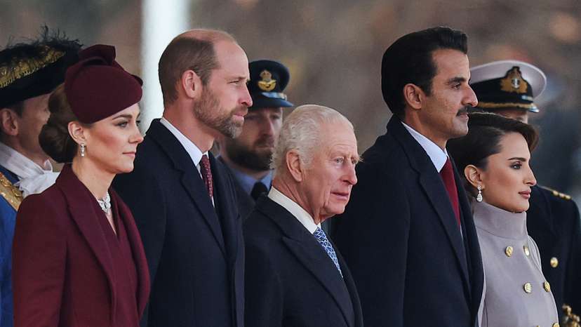 Qatar's Emir Sheikh Tamim bin Hamad al-Thani visits Britain