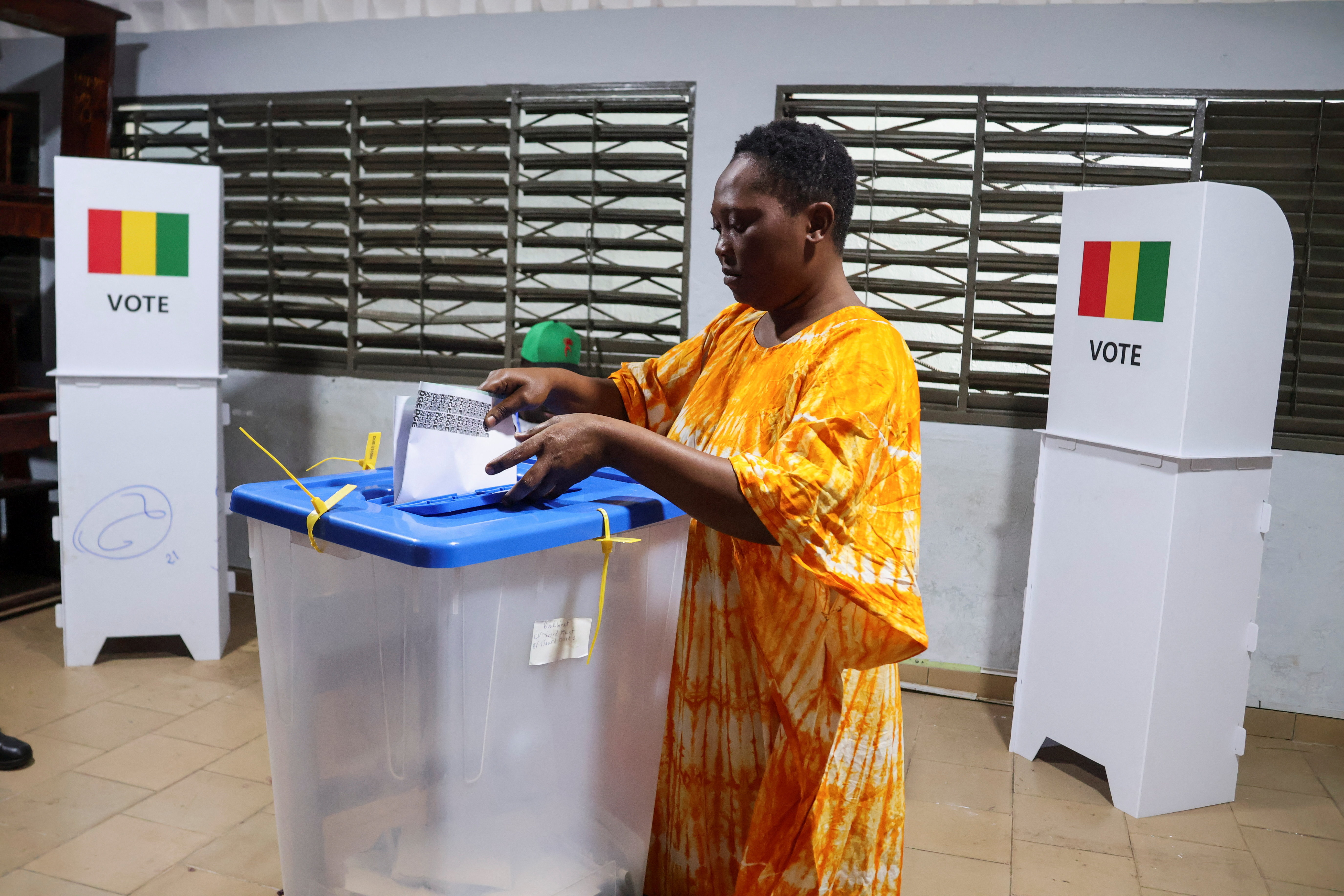Guinea holds a presidential election