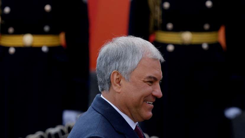 FILE PHOTO: Russian parliamentary speaker to discuss countering sanctions in Beijing