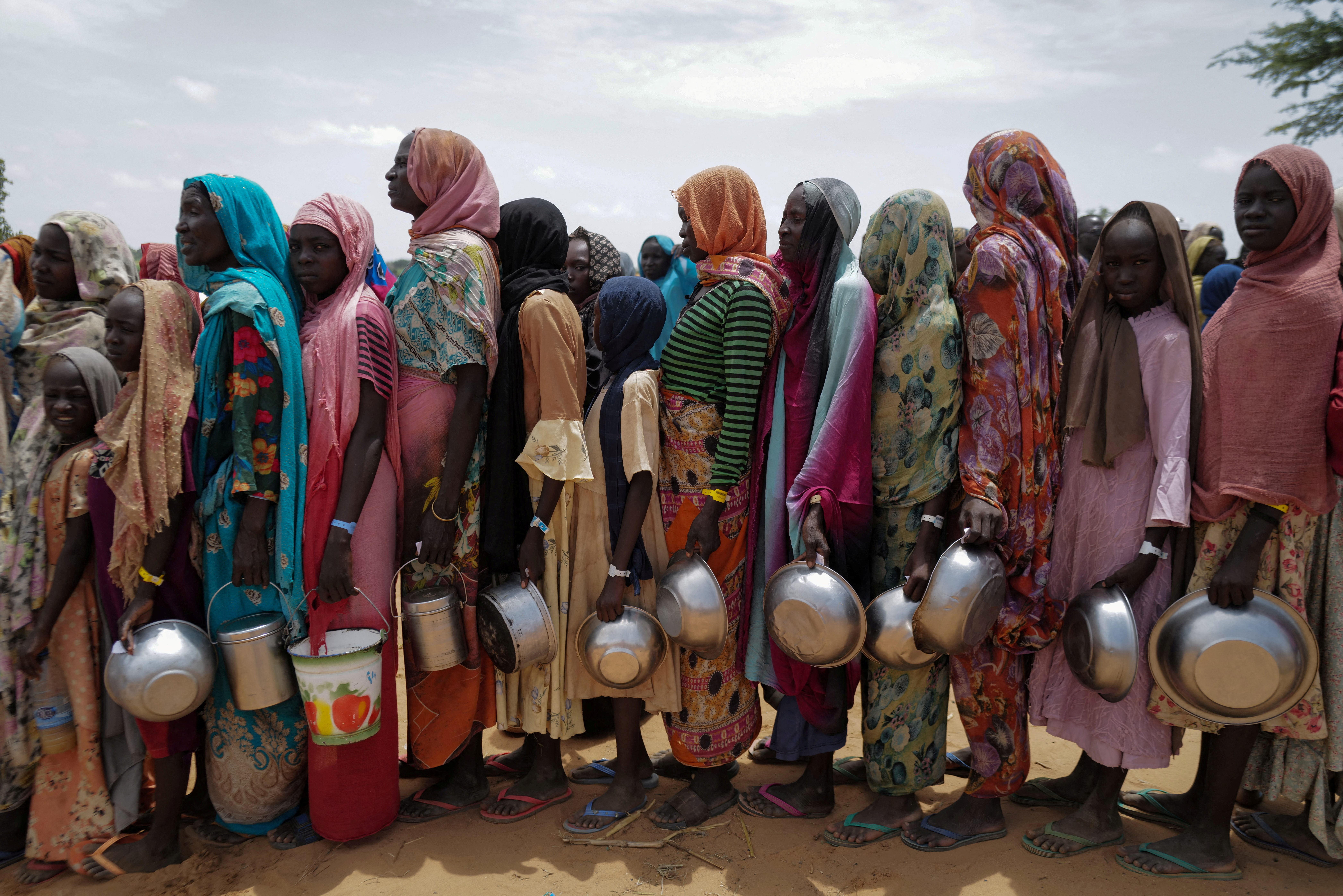 FILE PHOTO: Fleeing Sudanese seek refuge in Chad