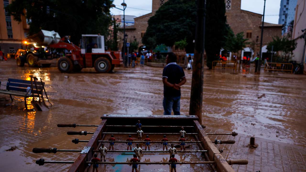 Aftermath of floods in Valencia