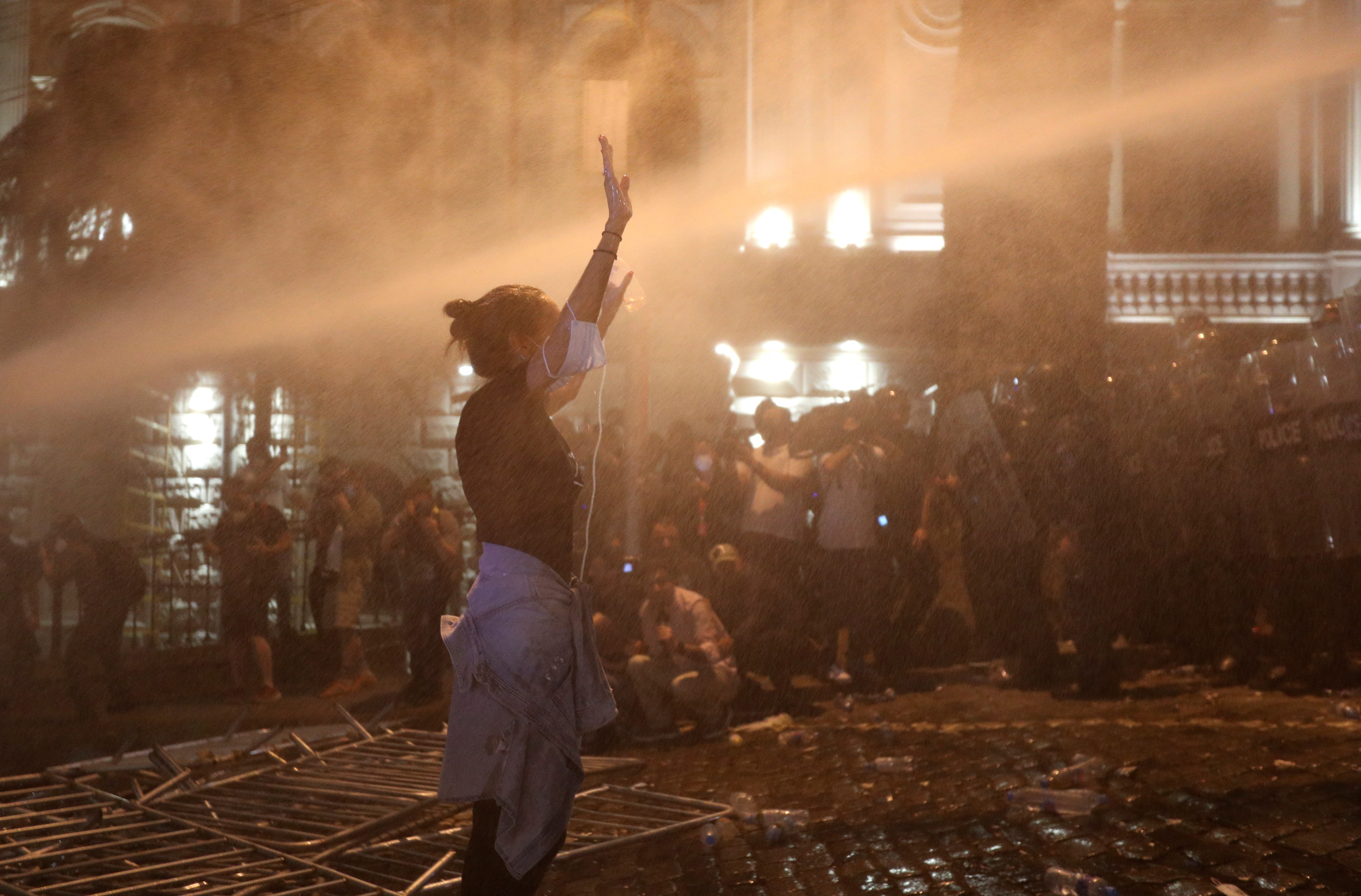Protesters in Georgia rally against 'foreign agent' bill