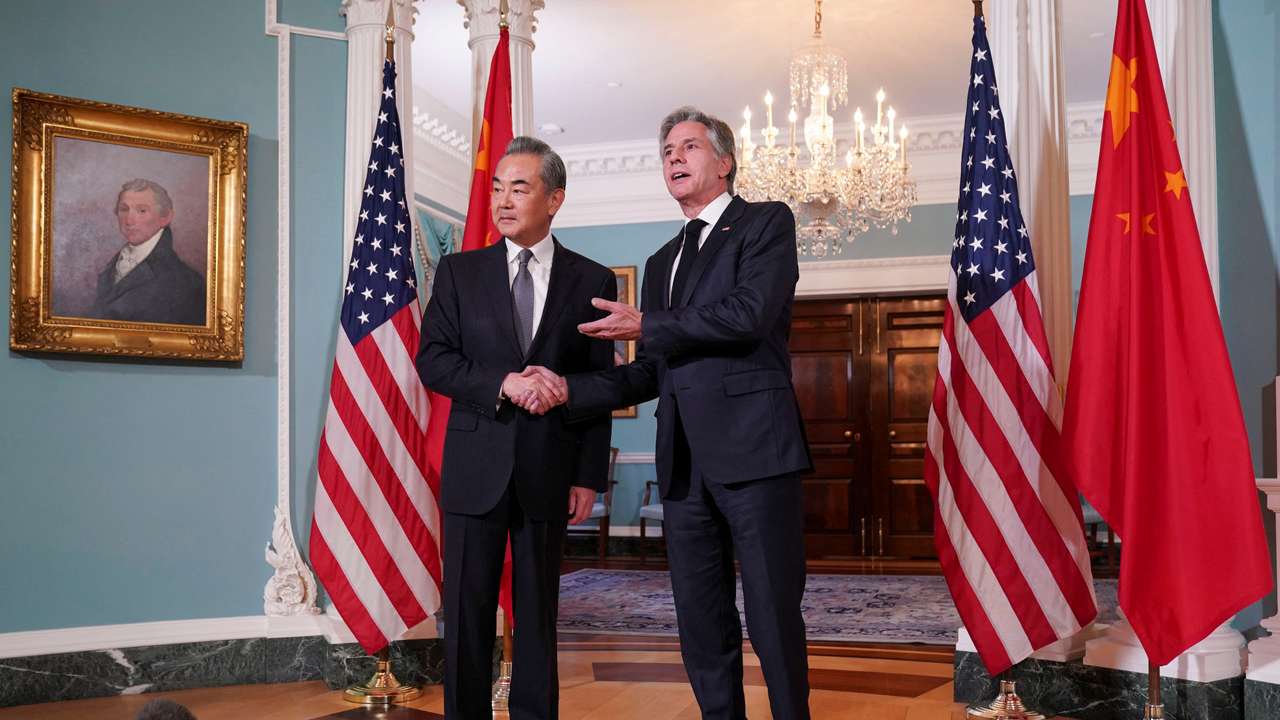 U.S. Secretary of State Blinken meets with Chinese Foreign Minister Wang Yi in Washington