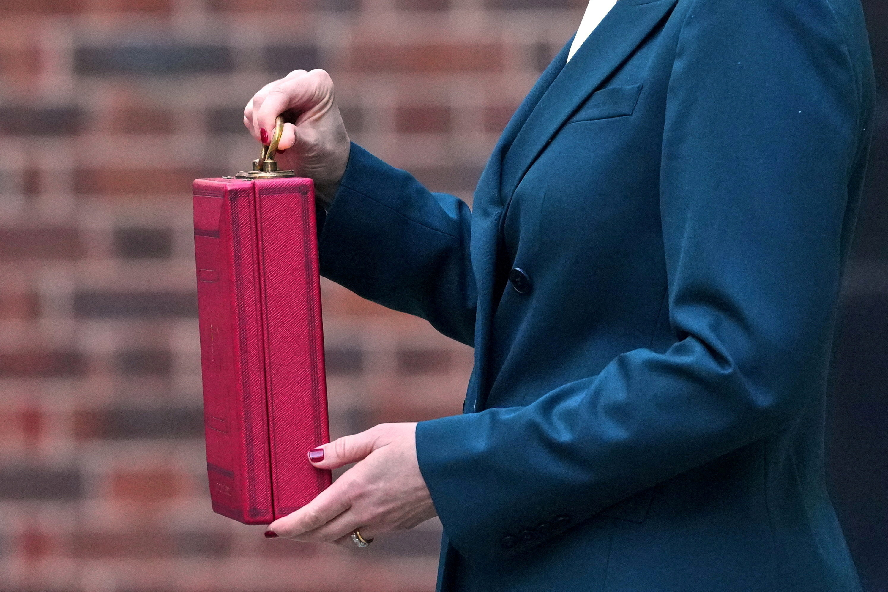 FILE PHOTO: British Chancellor of the Exchequer Rachel Reeves presents the Autumn Budget Statement to Parliament, in London