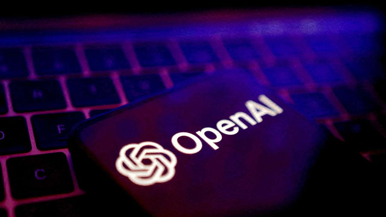 FILE PHOTO: Illustration shows OpenAI logo