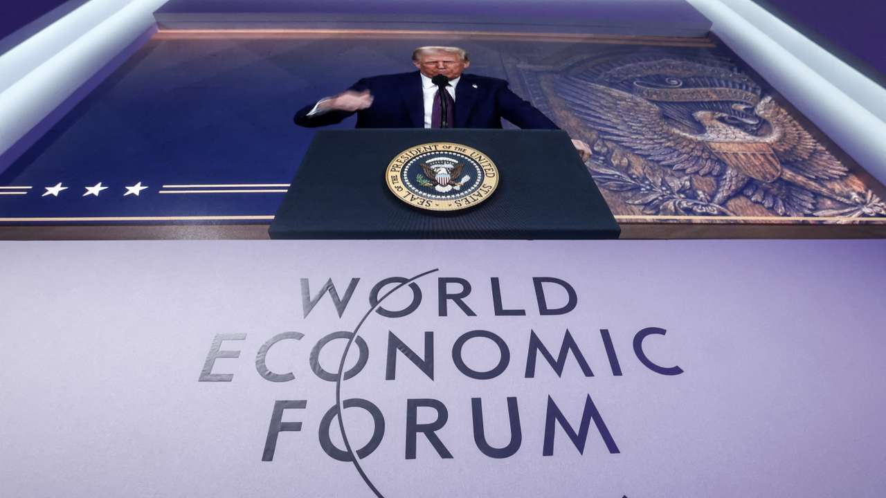 FILE PHOTO: 55th annual World Economic Forum (WEF) meeting in Davos