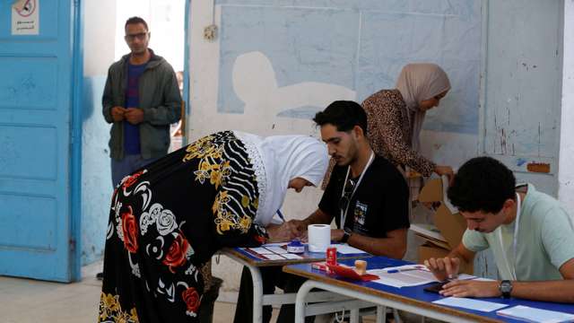 Presidential election in Tunis
