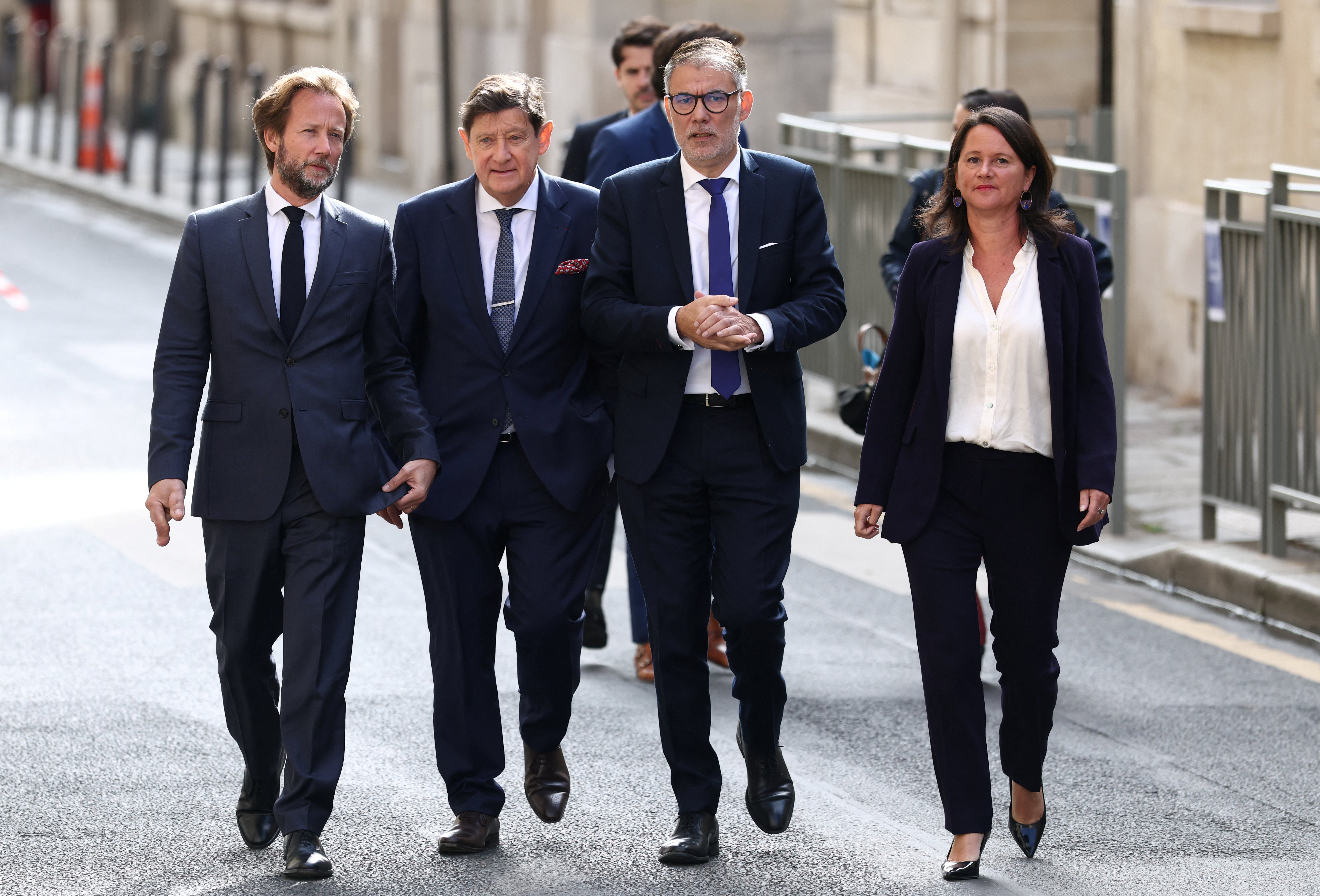 French newly-appointed PM Lecornu consults French political parties in Paris
