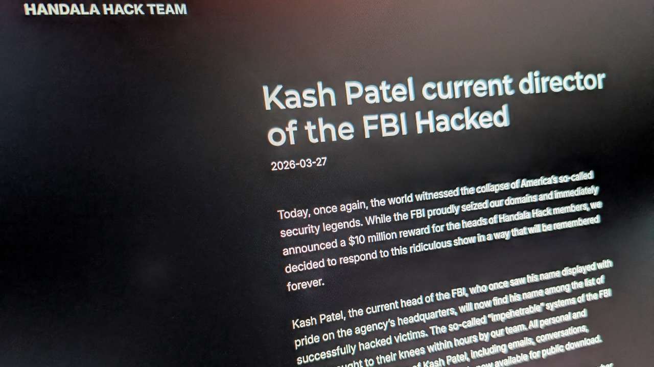 Iran-linked hackers breach FBI director's personal email, publish excerpts online