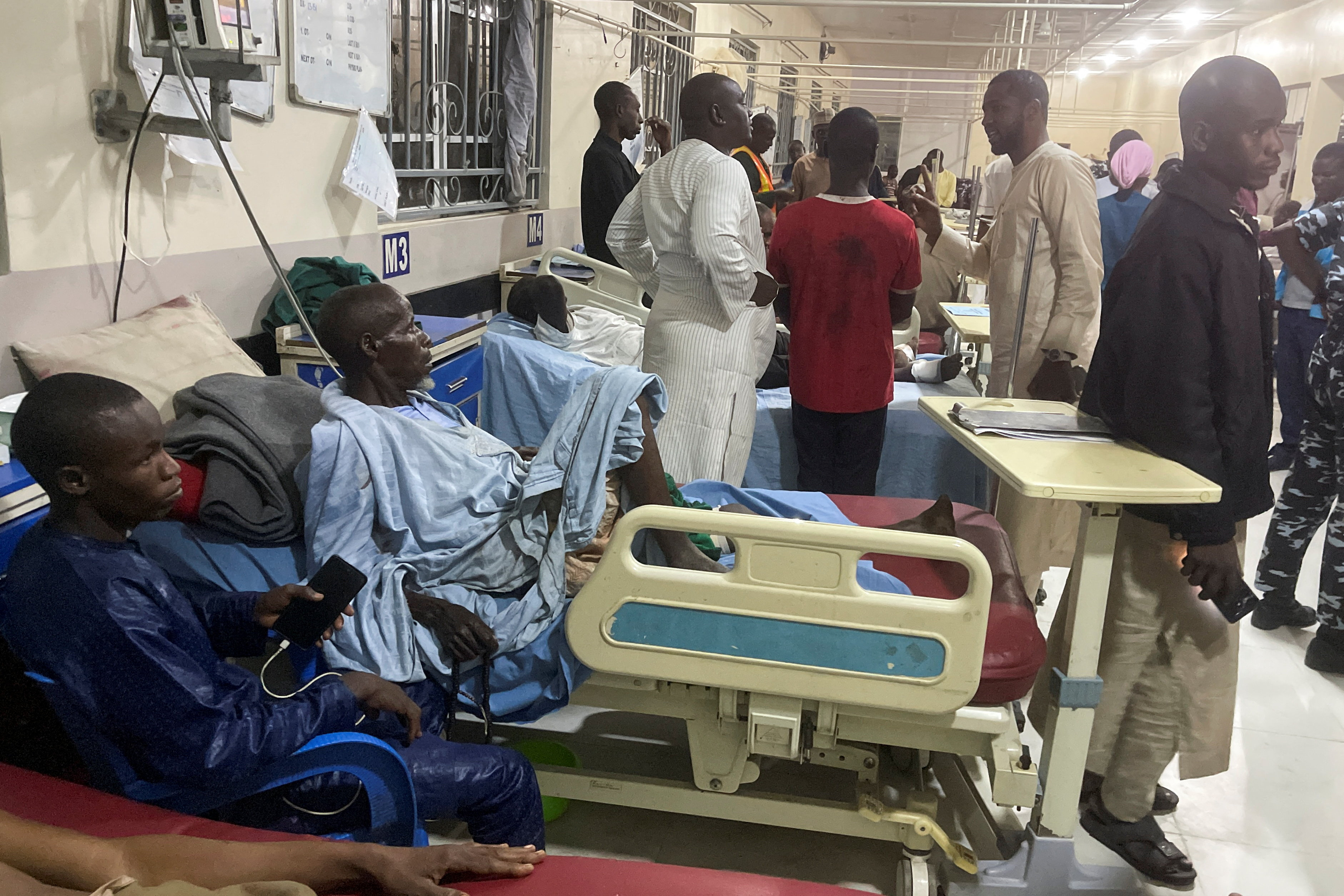 Blast hits mosque during evening prayers in Nigeria's Maiduguri